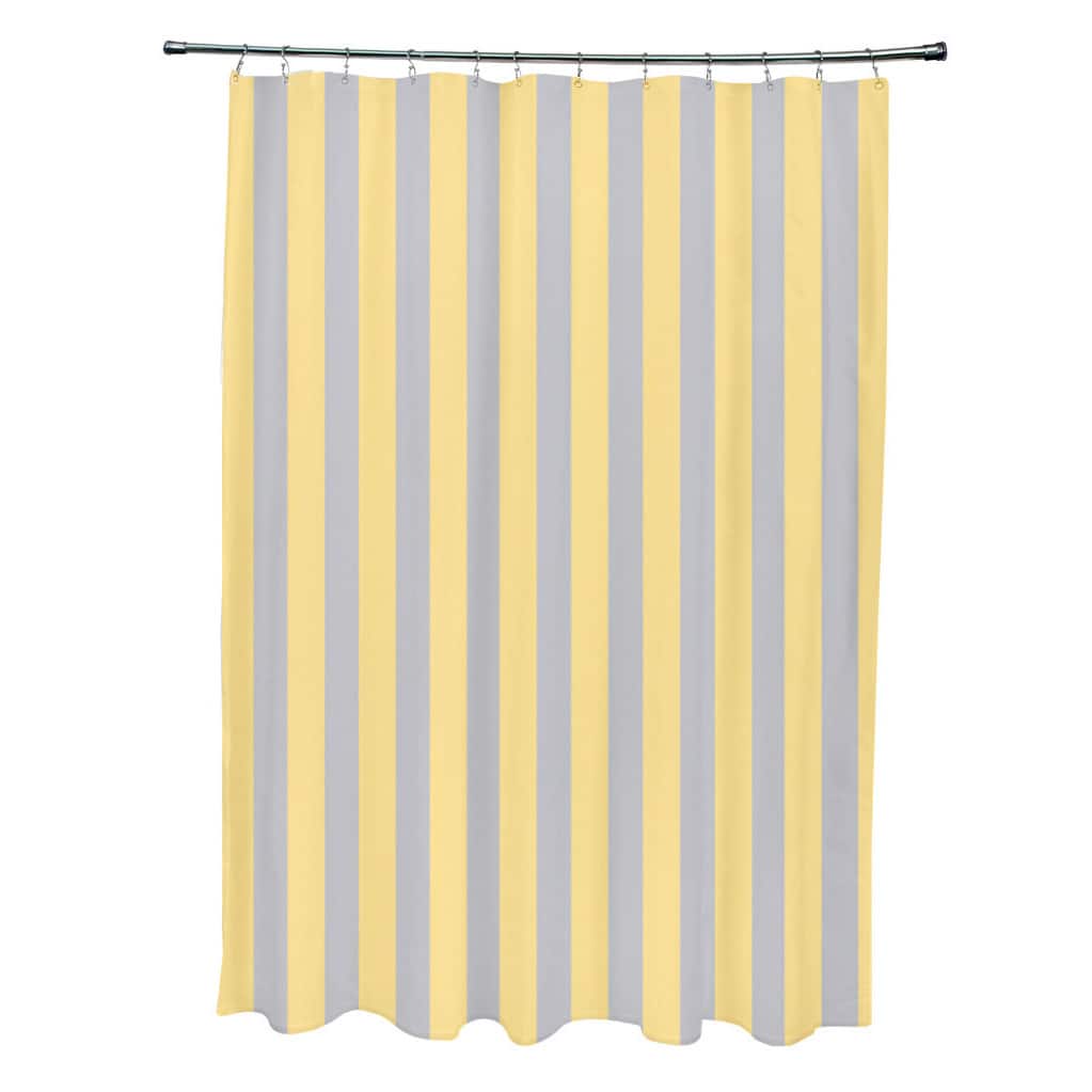 71 x 74-inch Rain Striped Shower Curtain