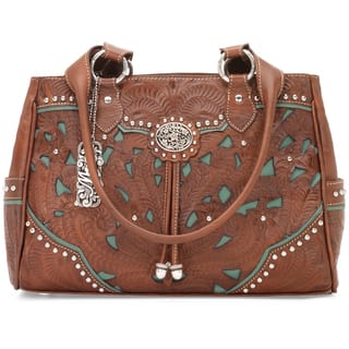 American West Handbags Our Best Clothing Shoes Deals Online American West Multi Compartment Organizer Tote