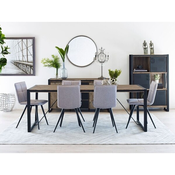 Aurelle Home Miller Lake Large Dining Table Aurelle Home Miller Lake Large Dining Table