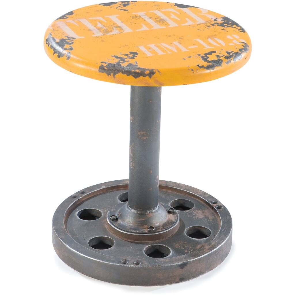 Aurelle Home Industrial Side Table