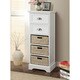 Gallerie Decor Newport 2-drawer 3-basket Table - Bed Bath & Beyond ...