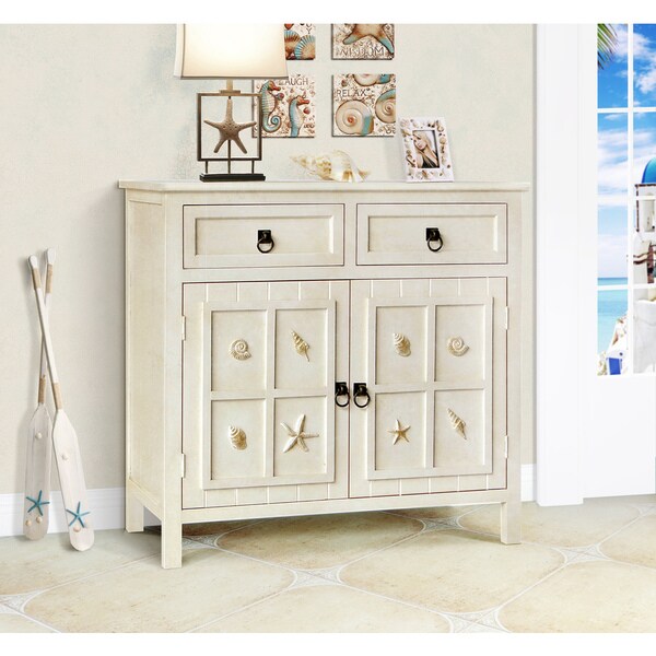 Gallerie Decor 2door 2drawer Coastal Free Shipping Today