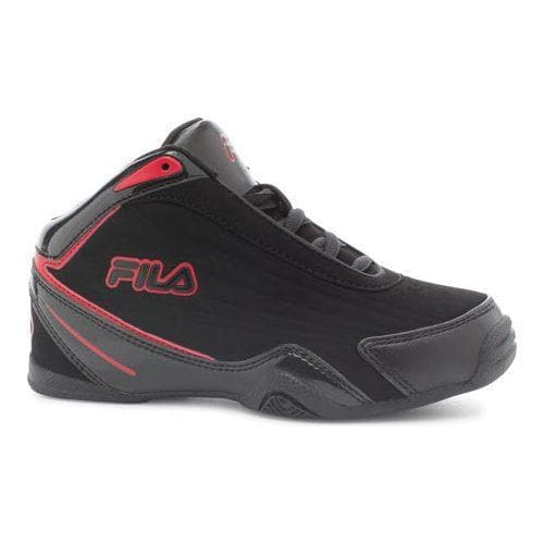 fila black and red