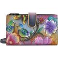Women's Anuschka Large Smart Phone Case & Wallet Blissful Birds
