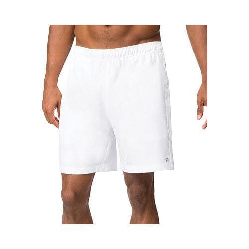 Men's Fila Core Tennis Short White/White