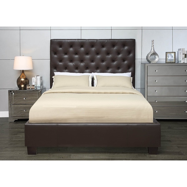 Pivot Direct Chesterfield Leather Platform Bed with Euro Slat System. Opens flyout.