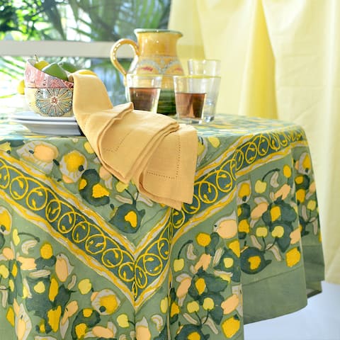 Couleur Nature Fruit 90-inch Round Tablecloth