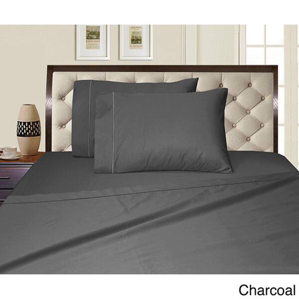 Luxury 1000 Thread Count Deep Pocket Cotton Rich Bed Sheet Set Bed