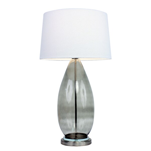 Glass Teardrop Lamp (Set of 2) - Overstock - 9506084