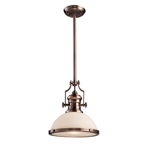 Elk Lighting Chadwick 1 Light Antique Copper Hanging 14 H X 13 D Elk Lighting Chadwick 1 Light Antique Copper Hanging 14 H X 13 D