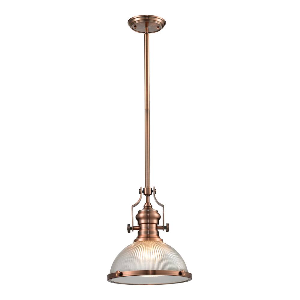 Elk Lighting Chadwick 1-light Pendant in Antique Copper