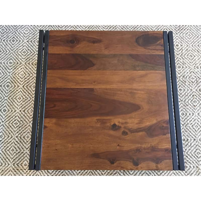 Handmade Solid Seesham Wood Coffee Table (India)