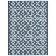 preview thumbnail 8 of 17, Waverly WTR01 Area Rug 5' x 7' - Blue