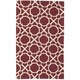 preview thumbnail 10 of 18, Waverly Color Motion Area Rug 2'3" x 3'9" - Red - Rectangle