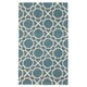 preview thumbnail 13 of 18, Waverly Color Motion Area Rug 2' 3" x 3' 9" - Teal - Rectangle