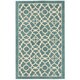preview thumbnail 5 of 9, Waverly Color Motion Area Rug 2' 3" x 3' 9" - Teal