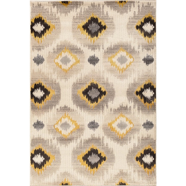 Somette Paris Citron Asher Pearl/ Multi Area Rug (5 x 76)