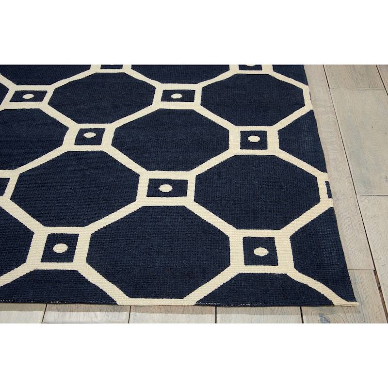 Waverly Color Motion Modern Geometric Area Rug