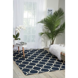 Waverly Color Motion Modern Geometric Area Rug