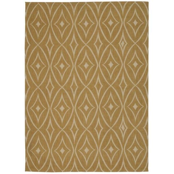 slide 2 of 21, Waverly Color Motion Area Rug 5' x 7' - Gold