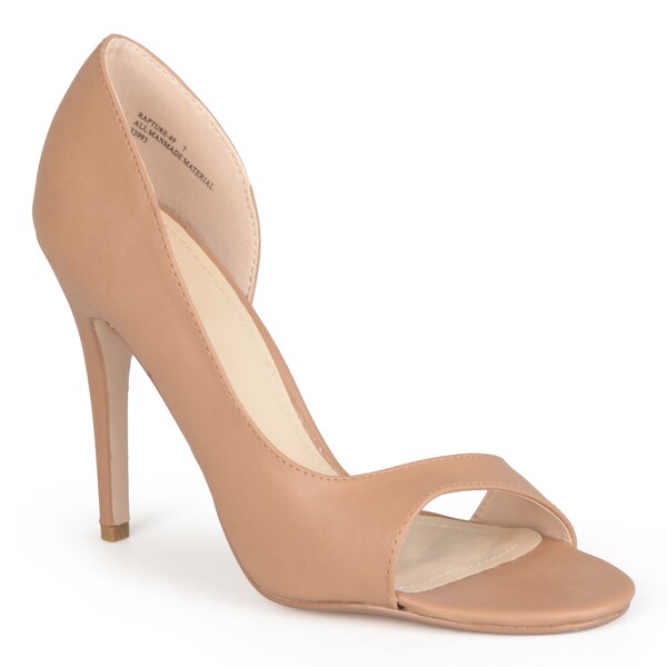 cut out peep toe shoes