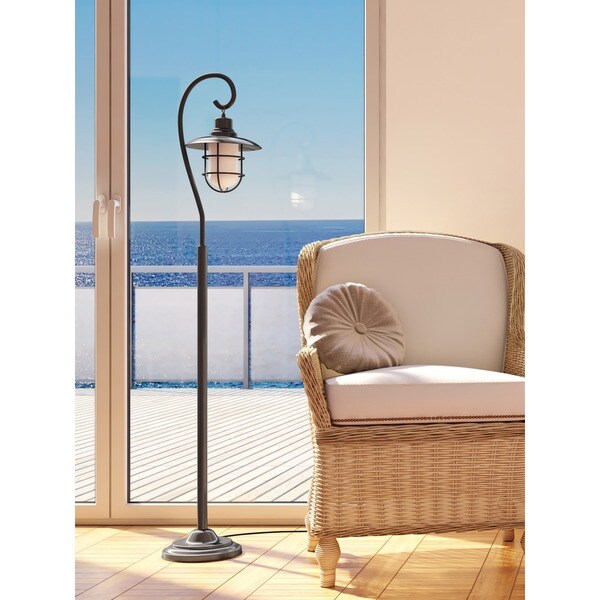 Lite Source Lanterna 1-light Floor Lamp Antique Brass