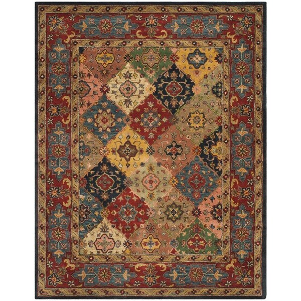 Safavieh Handmade Heritage Timeless Traditional Red Wool Rug (8' x 10')