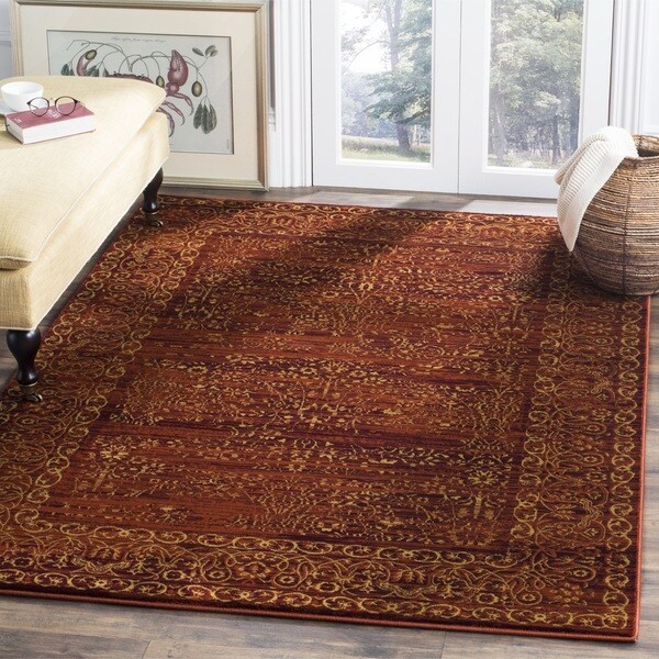 Safavieh Serenity Ruby/ Gold Rug - 8'6 x 12'