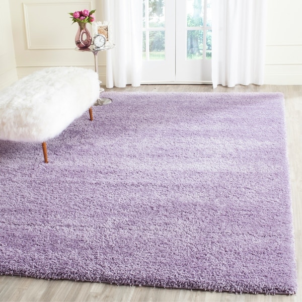 Safavieh California Cozy Plush Lilac Shag Rug - 8'6 x 12'