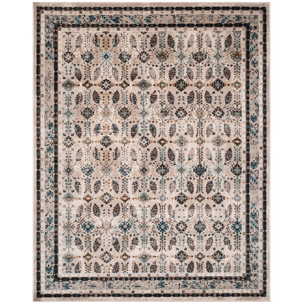 Safavieh Serenity Cream/ Turquoise Rug - 8' x 10'
