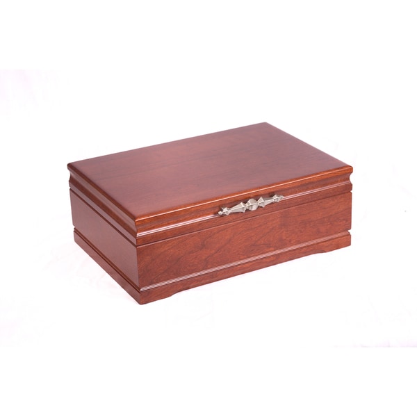 American Chest Sophistication Cherry Jewelry Box