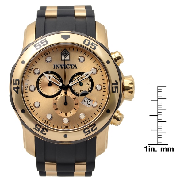 invicta black watch