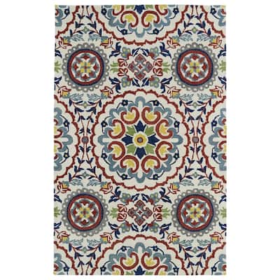 Global altitude collection, indoor/outdoor area rug.