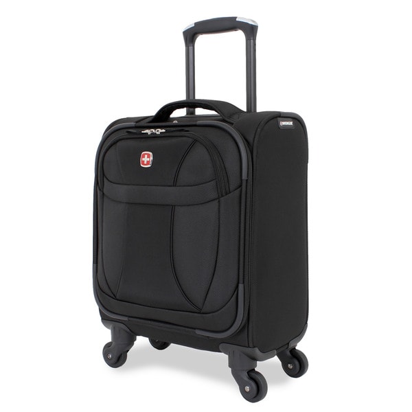 Shop Wenger 15-inch Laptop Carry On Spinner Upright Suitcase - Free ...