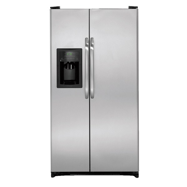 Shop GE Side by Side Stainless Steel Refrigerator - Free Shipping Today ...