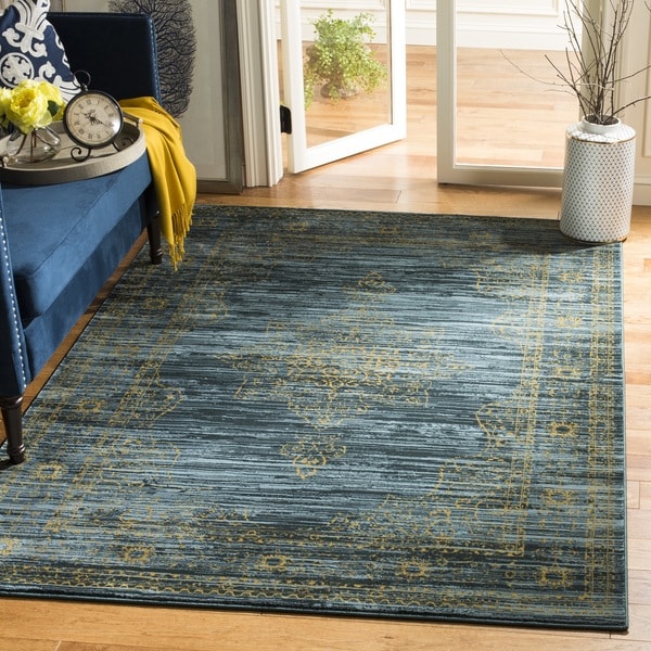 Safavieh Serenity Turquoise/ Gold Rug - 8' x 10'