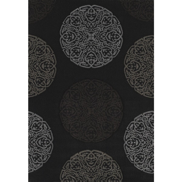 Townshend Rihanna Black Hand Carved Area Rug (710 x 112)