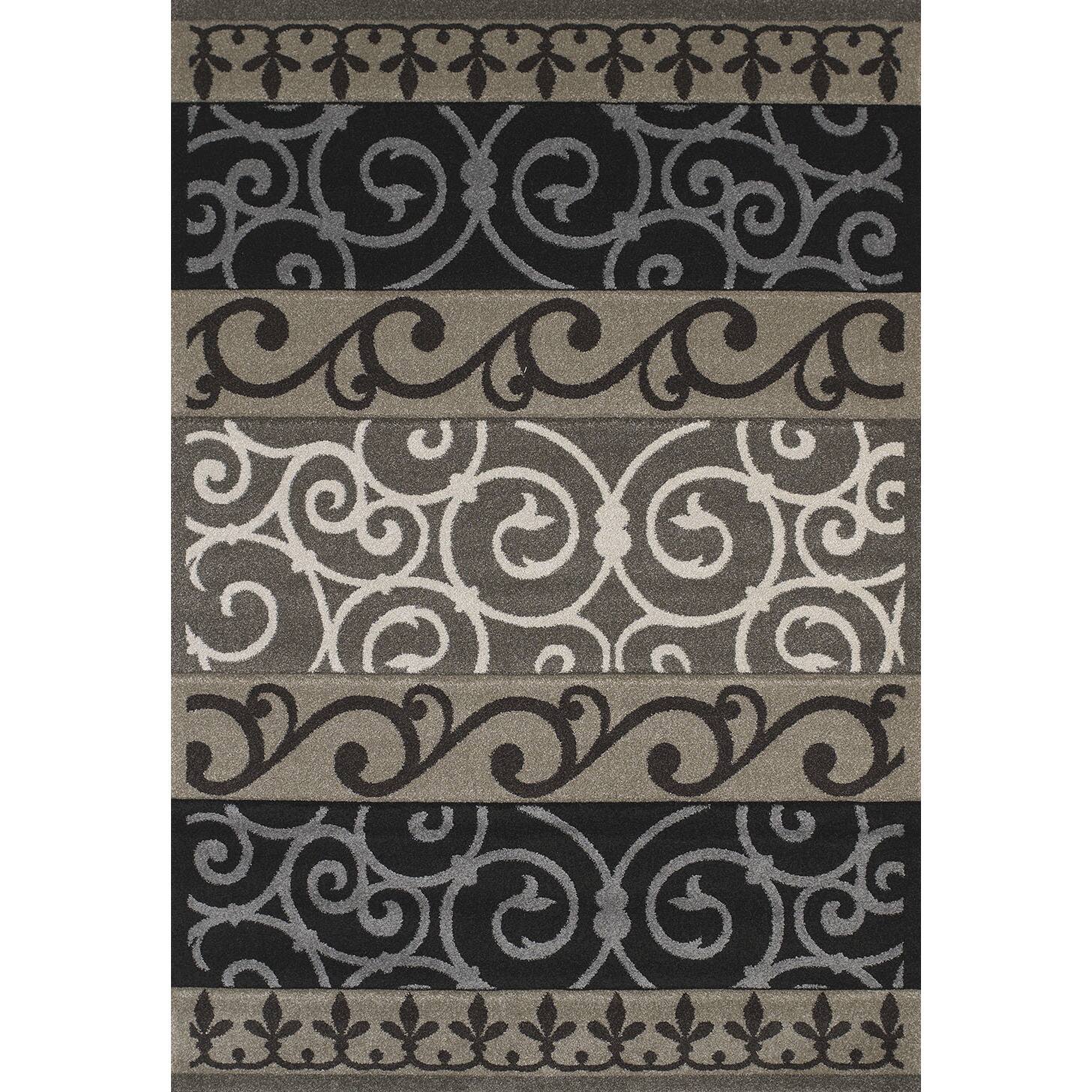 Westfield Home Townshend Handcarved Liz Black Area Rug Bed Bath & Beyond 9511670