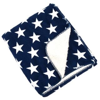 Star Design Sherpa Baby Blanket