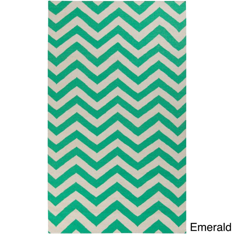 Mesquite Flatweave Chevron Area Rug