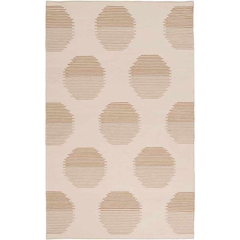Massy Flatweave Dot Area Rug