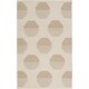 preview thumbnail 7 of 11, Massy Flatweave Dot Area Rug - 3' 6" x 5' 6" Ivory