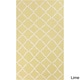 preview thumbnail 61 of 59, Hand-woven Villach Flatweave Wool Area Rug - 9' x 13' Lime