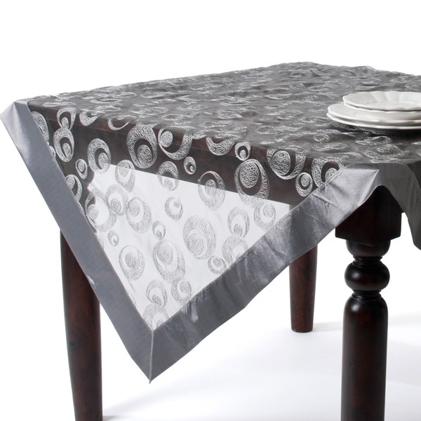 Shop Embroidered Design Tablecloth - Overstock - 9512420