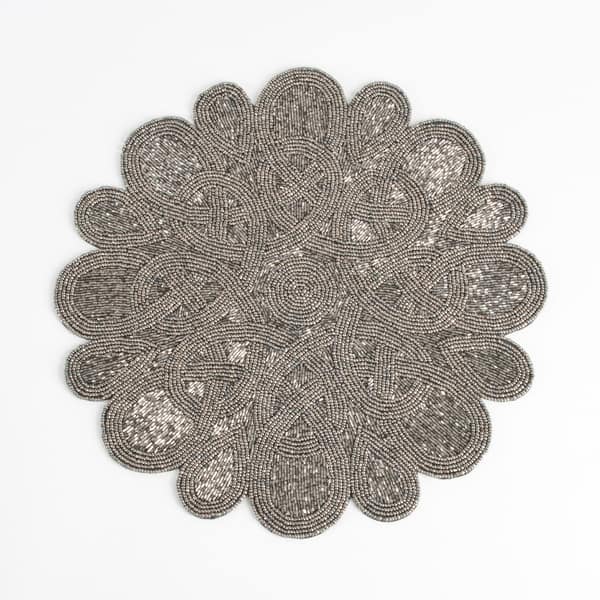 Beaded Design Placemats (set of 4) - On Sale - Overstock - 9512430