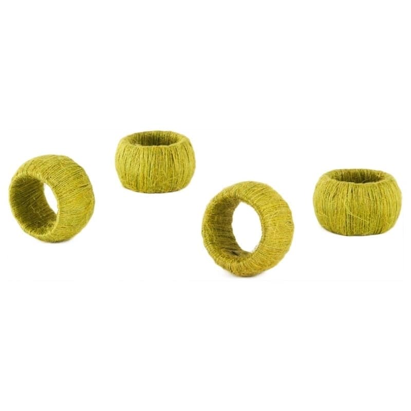 Jute Napkin Ring (set of 4)
