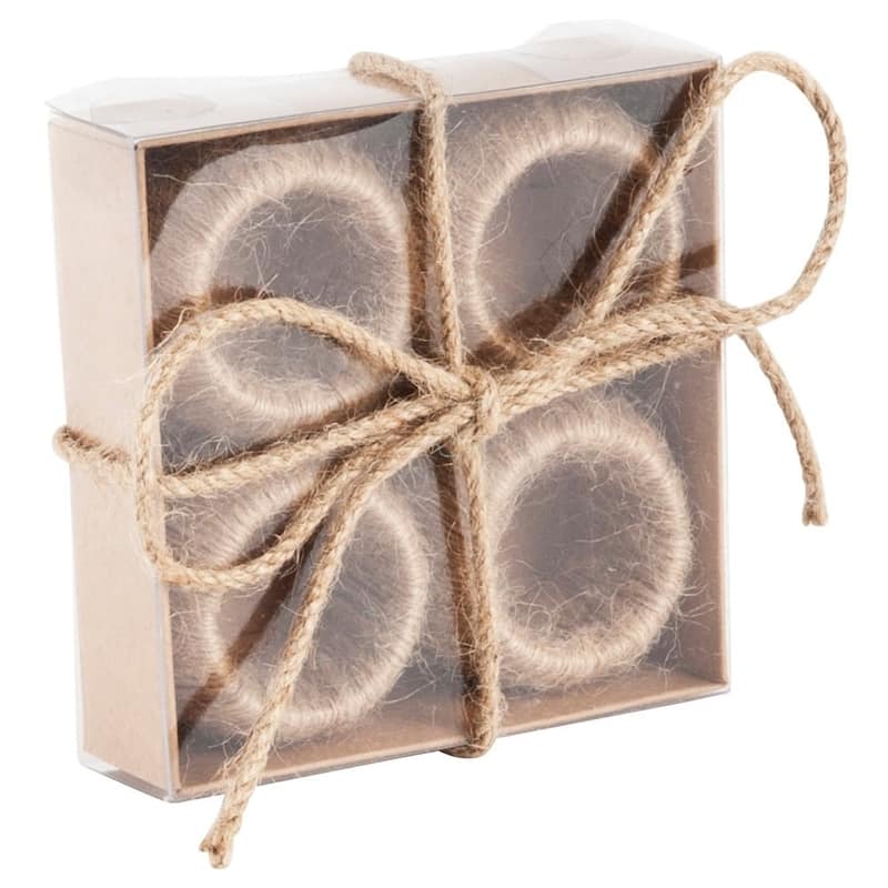 Jute Napkin Ring (set of 4)