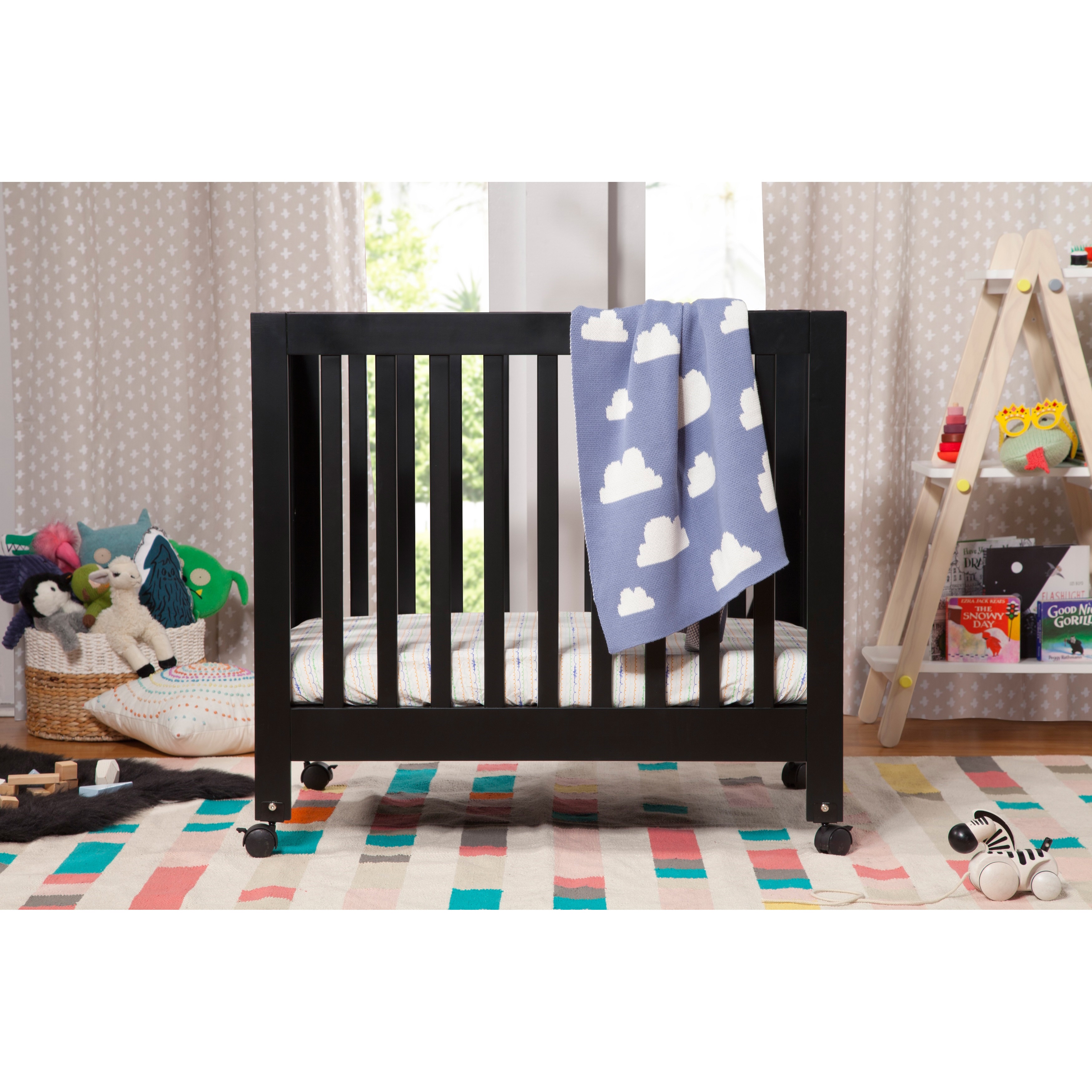 used babyletto origami mini crib