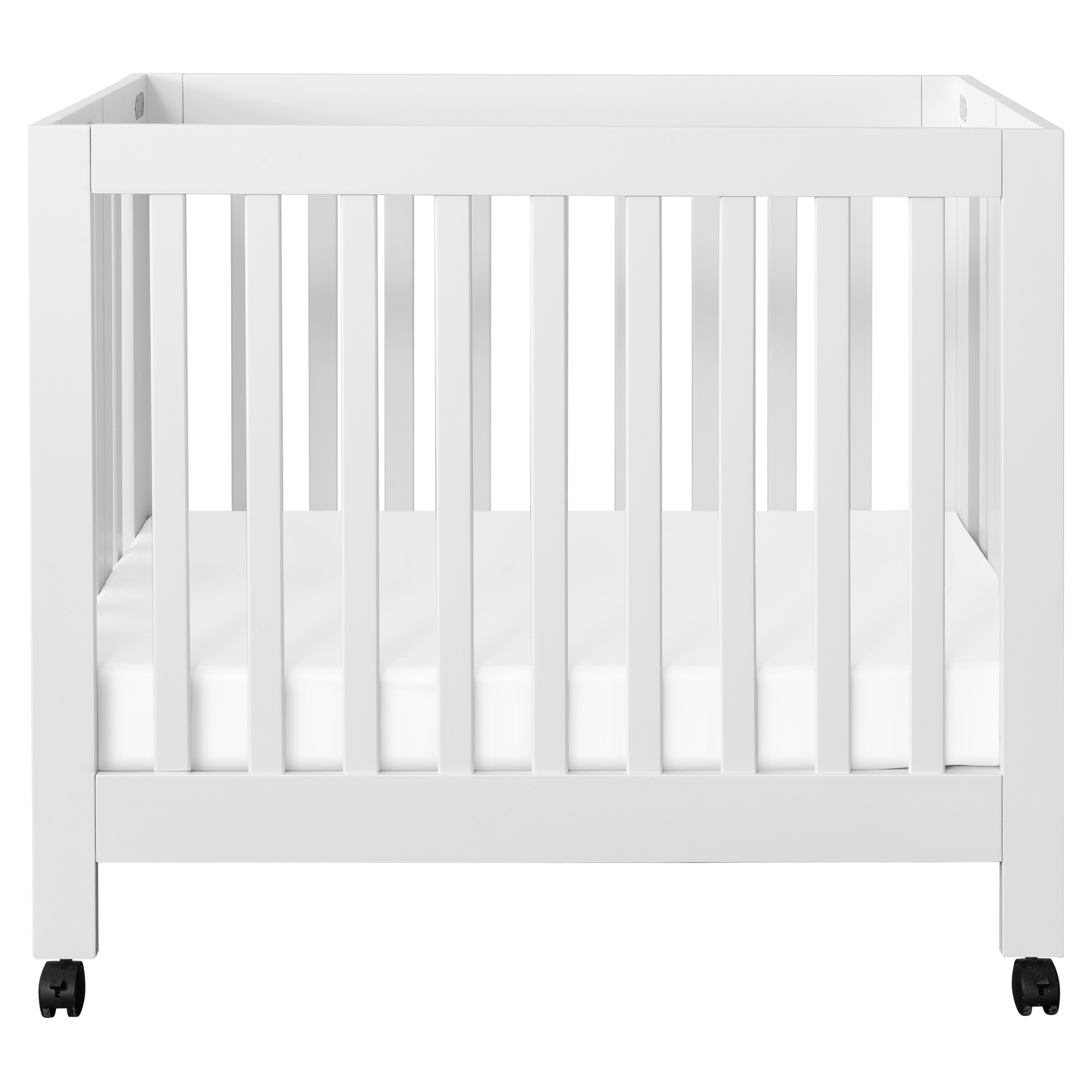 babyletto origami mini crib white