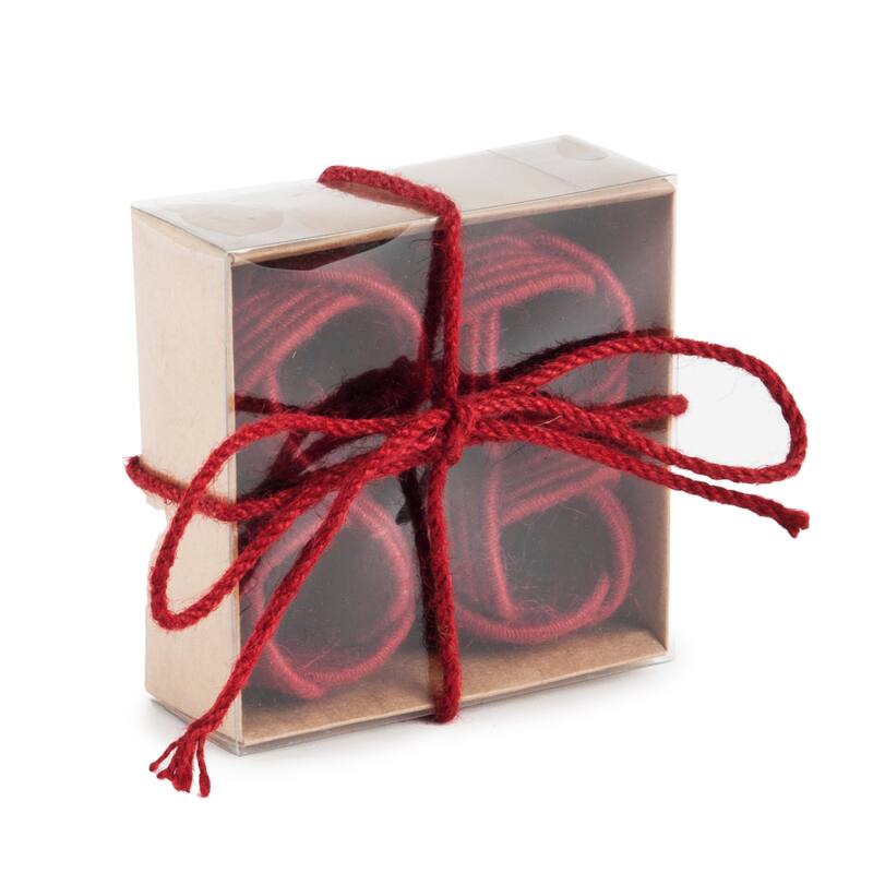 Braided Jute Napkin Ring (set of 4)